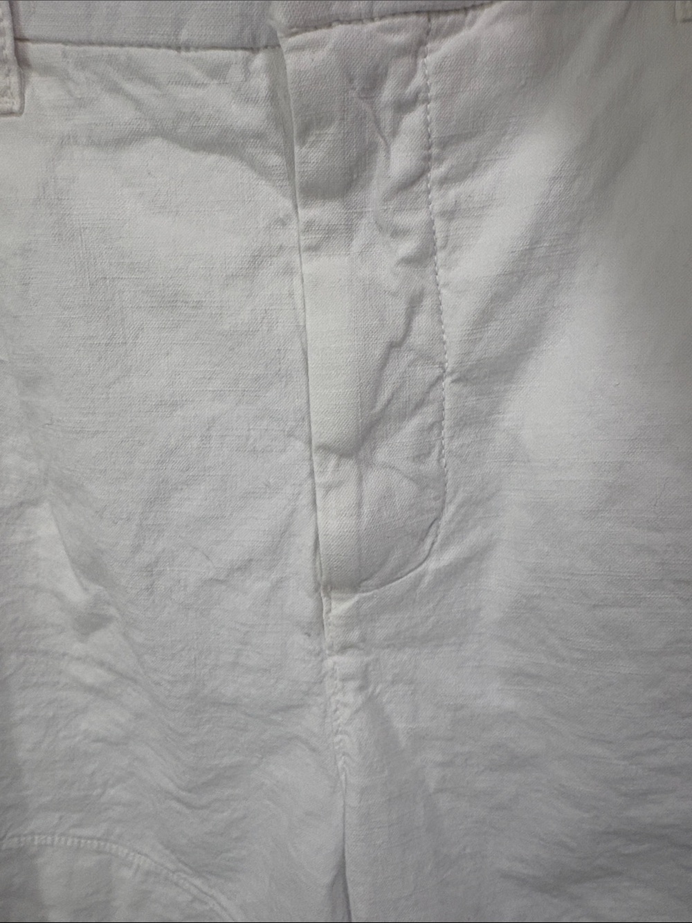 Frank & Eileen WATERFORD 4.5" Walking Short in White—BEAUTIFUL!! Like new! 4 - Picture 8 of 10
